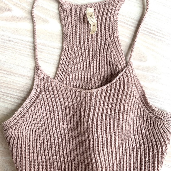 Knit Racerback Tank Top - Picture 2 of 5